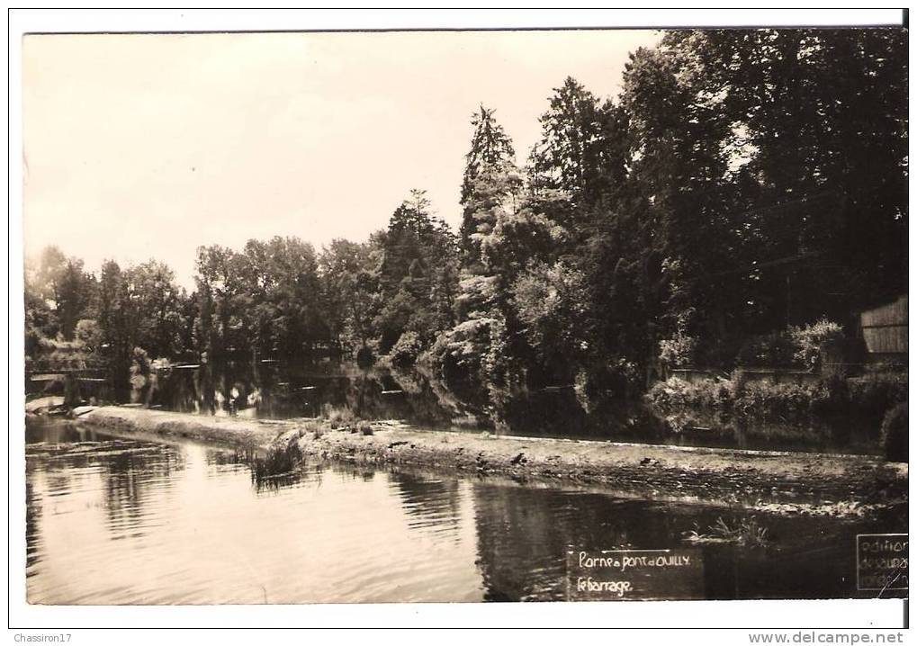 14 -  L´Orne à  PONT D´ OUILLY  - Le Barrage - Pont D'Ouilly