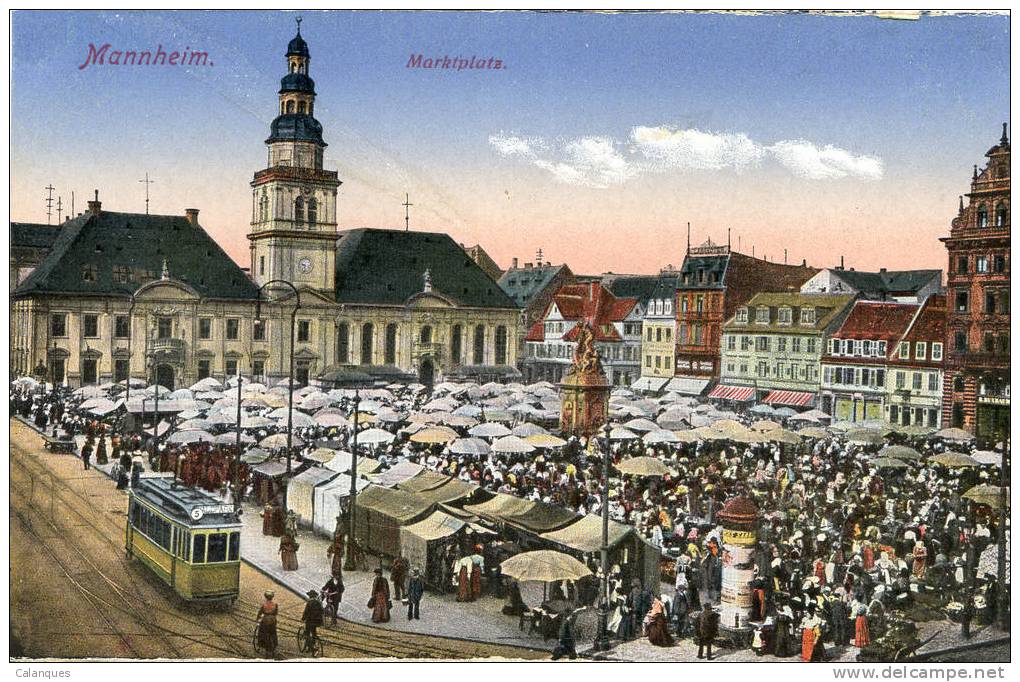 CPA Mannheim - Marktplatz - Mannheim