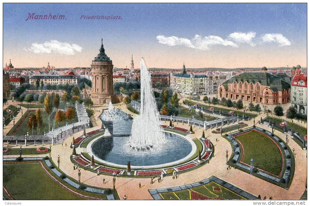 CPA Mannheim - Freidrichsplatz - Mannheim