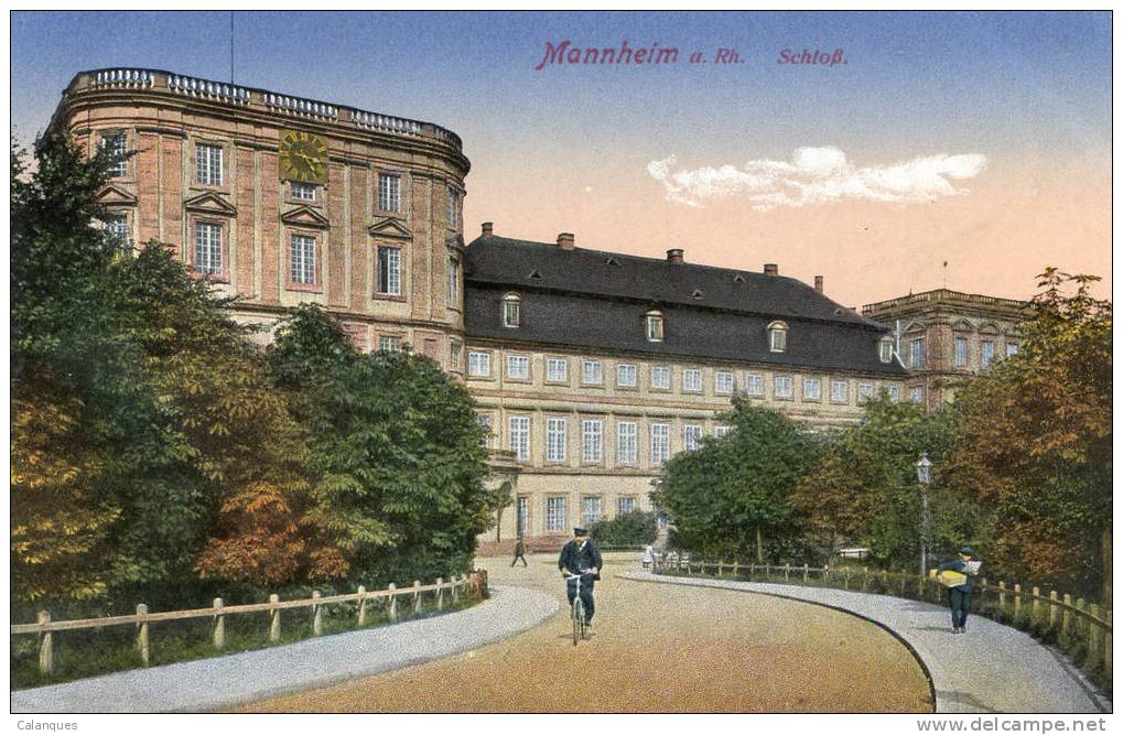 CPA Mannheim A Rheim - Schloss - Mannheim