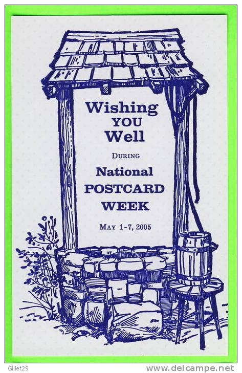 MORRISON, IL - NATIONAL POSTCARD WEEK,2005 - Signed SHIRLEY S. MONTGOMERY - WISHING YOU WLL - - Autres & Non Classés