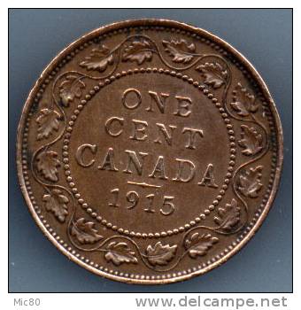 Canada 1 Cent 1915 Sup - Canada