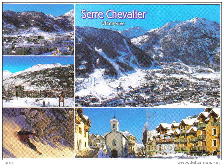 Carte Postale  05.  Serre-Chevalier  Villeneuve-la-Salle   Trés Beau Plan - Serre Chevalier