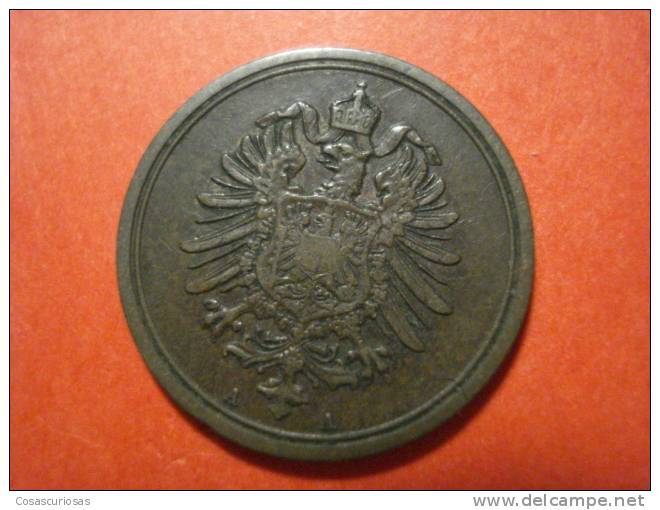 9166 DEUTSCHLAND GERMANY ALEMANIA    1   PFENNING      AÑO / YEAR  1885 A  EBC++/XF++ - 10 Rentenpfennig & 10 Reichspfennig