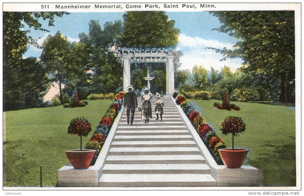 CPSM Saint Paul - Mannheimer Memorial - Como Park - Altri & Non Classificati