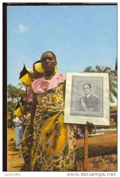 Congo. 9. Voyage Du Roi Au Congo - Eté 1955. Chocolat Côte D´Or. - Belgisch-Congo