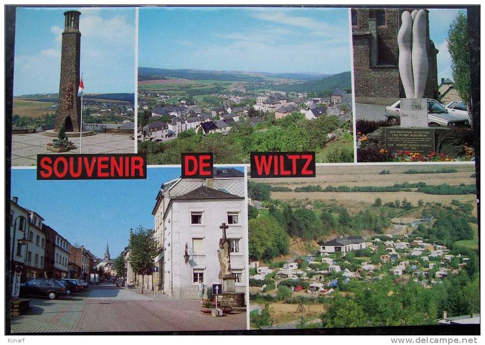 CP De WILTZ " Souvenir De ...". - Wiltz