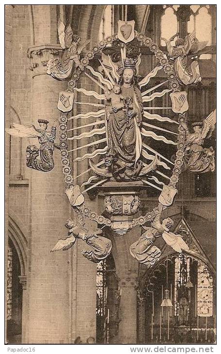 B - BF - Zout-Leeuw - Léau - Het Hangende Mariabeeld. La Vierge Suspendue (niet Gebruikt / Non Circulée - Zoutleeuw