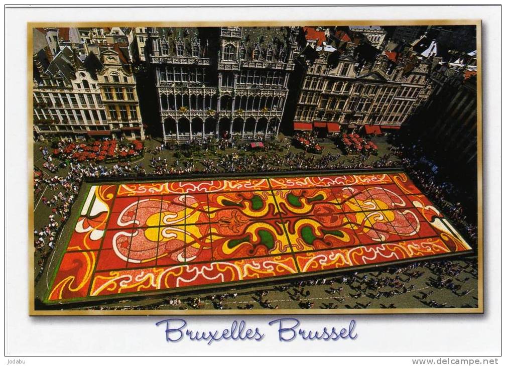 Grand -place De   Bruxelles   Tapis De 800000 Fleurs - 2004- - Marchés