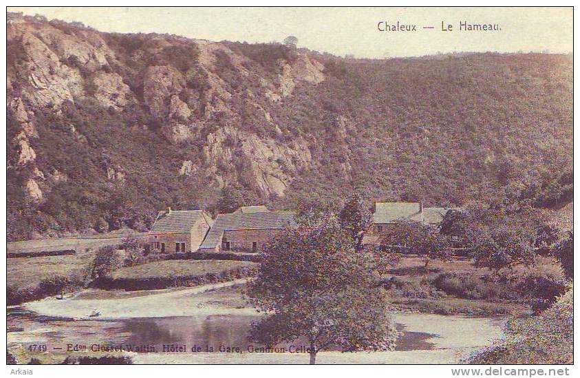 CHALEUX = Le Hameau - Carte Couleur (edit. Closset-Waltin  N° 4749) Vierge - Houyet