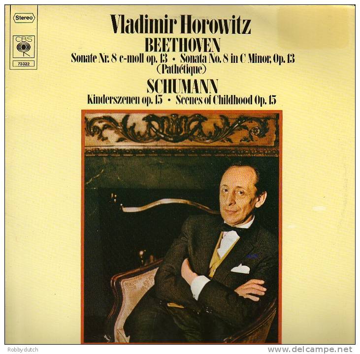 * LP * BEETHOVEN - SONATE NR.8 - VLADIMIR HOROWITZ - Klassiekers