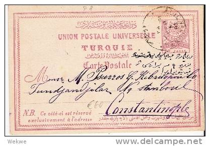Tur105// -  TÜRKEI - P 8 Ex Andrinople 1891 - Briefe U. Dokumente