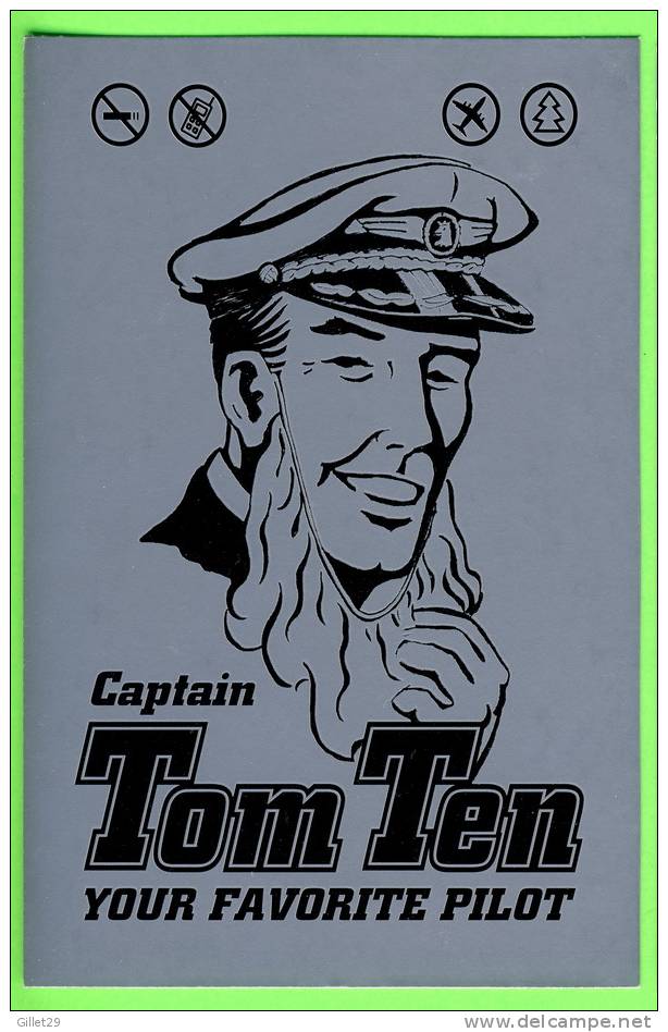 AVIATEUR - CAPTAIN TOM TEN PILOT - ALMO AVIATION - - Aviatori