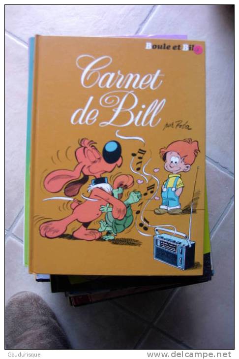 BOULE ET BILL CARNET DE  BILL    ROBA - Boule Et Bill