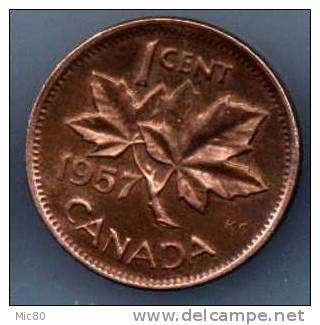 Canada 1 Cent 1957 Sup - Canada