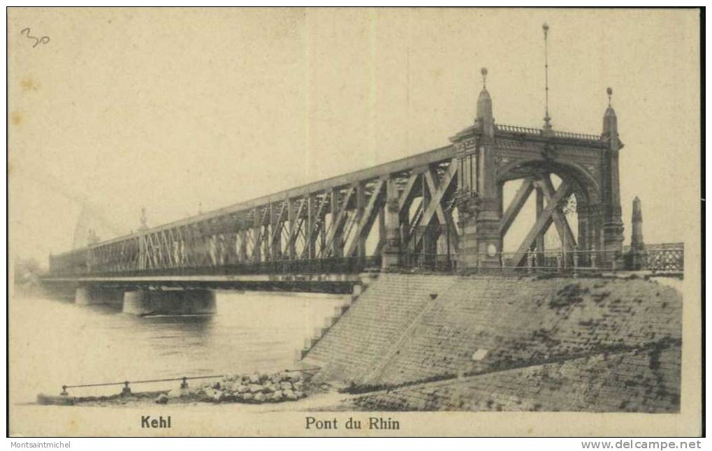 Kehl. Allemagne. Pont Sur Le Rhin. - Kehl