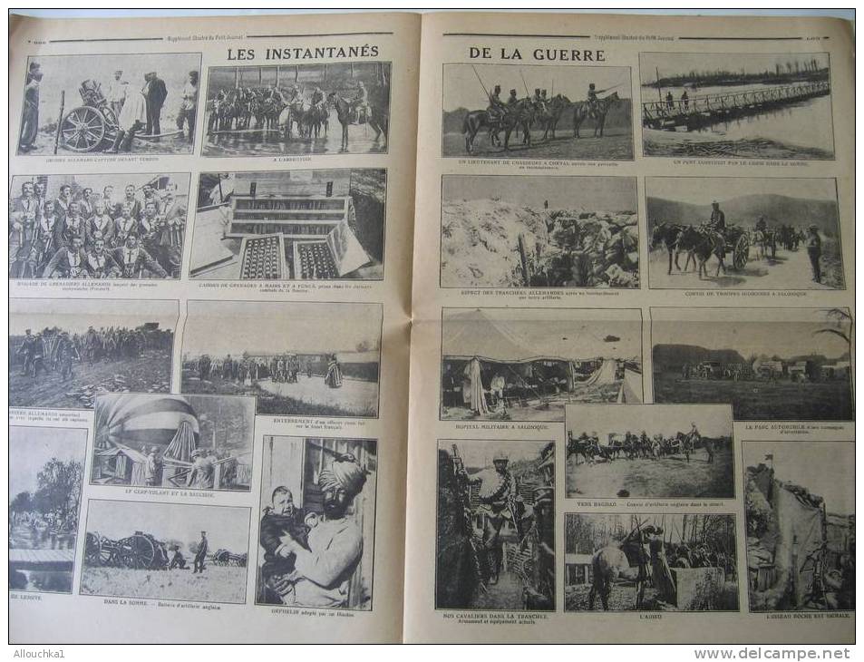 LE PETIT JOURNAL DIM-13-08-1916:MAJOR  DES ARMEES :PELLE - LA DEBACLE EN HONGRIE  / PUBLICITES - Le Petit Journal