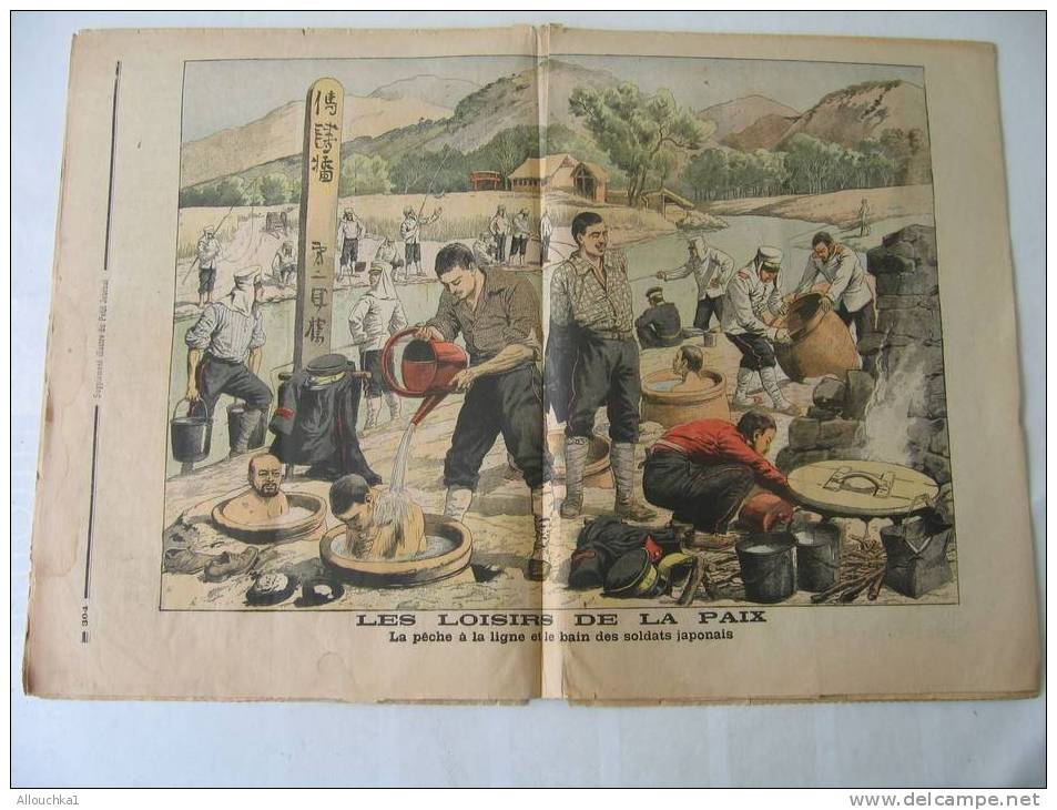 LE PETIT JOURNAL DIM-17-09-1905 :7 PERSONNES NOYEES PLAGE  BOULOGNE-S-MER -LOISIR PAIX PECHE-BAINS PR SOLDATS JAPONAIS - Le Petit Journal