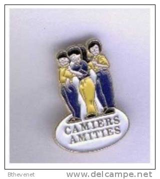 Ref  1298 - PIN´S CAMIERS AMITIES (PAS DE CALAIS - 62) - Villes