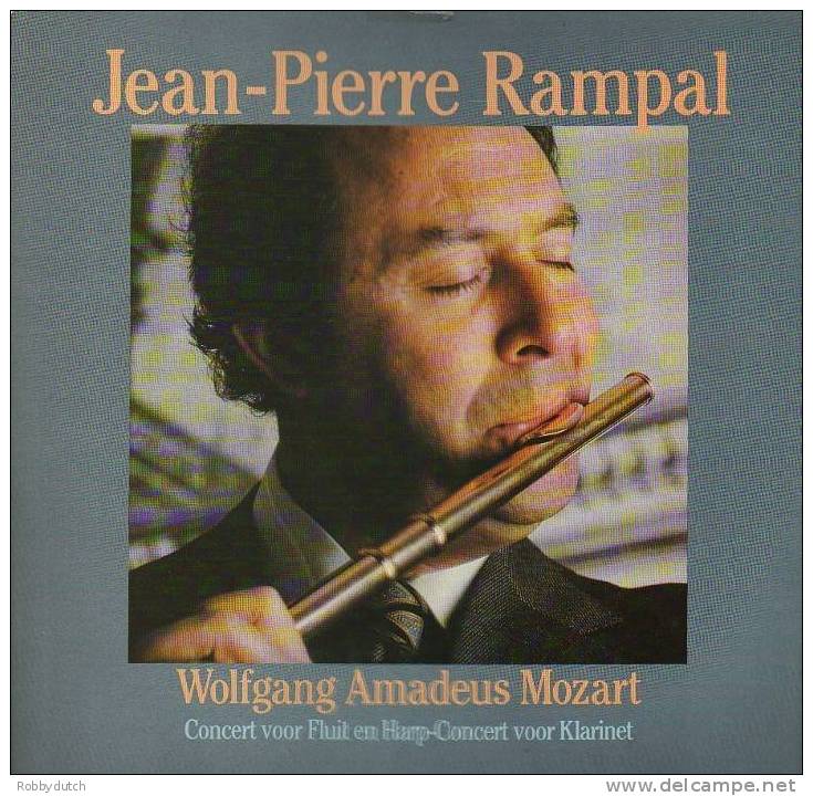 * LP * MOZART - CONCERT VOOR FLUIT EN HARP - JEAN-PIERRE RAMPAL (Holland Ex!!!) - Klassiekers