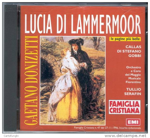 S22 GAETANO DONIZETTI LUCIA DI LAMMERMOOR  CALLAS DI STEFANO  GOBBI - Opere