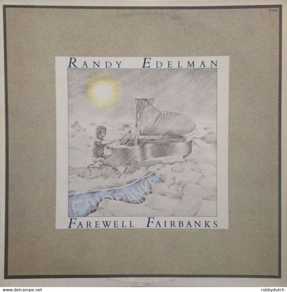 * LP * RANDY EDELMAN - FAREWELL FAIRBANKS (Holland 1975) - Andere - Engelstalig