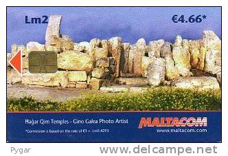 Malta - Chip Card - Hagar Qim - Lm2 - Malte