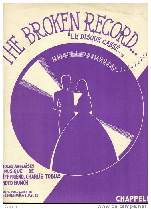 Oud Muziekboek - 1935 - The Broken Record - Autres & Non Classés