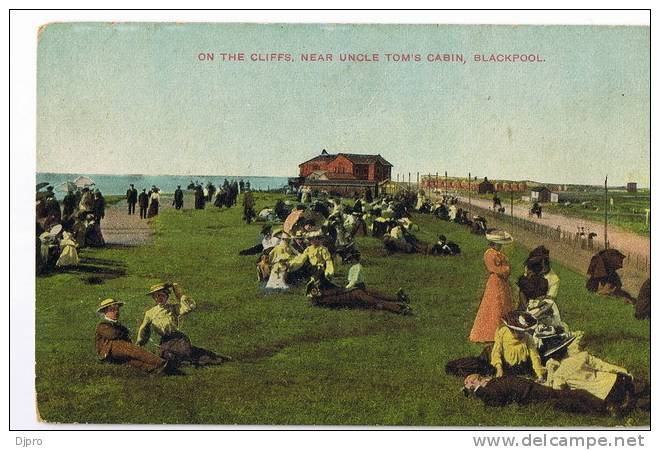 Blackpool  On The Cliffs  Near Uncle Toms Cabin - Blackpool