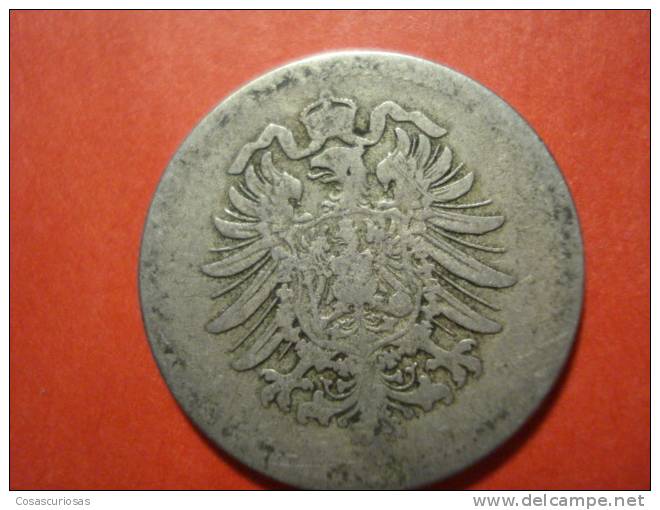 9186  DEUTSCHLAND GERMANY ALEMANIA    10  PFENNING      AÑO / YEAR  1874 E  BC-/FAIR - 10 Pfennig