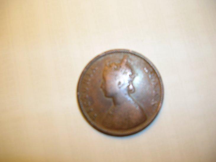 INDIA 1862  HALF ANNA - Ttb - Inde