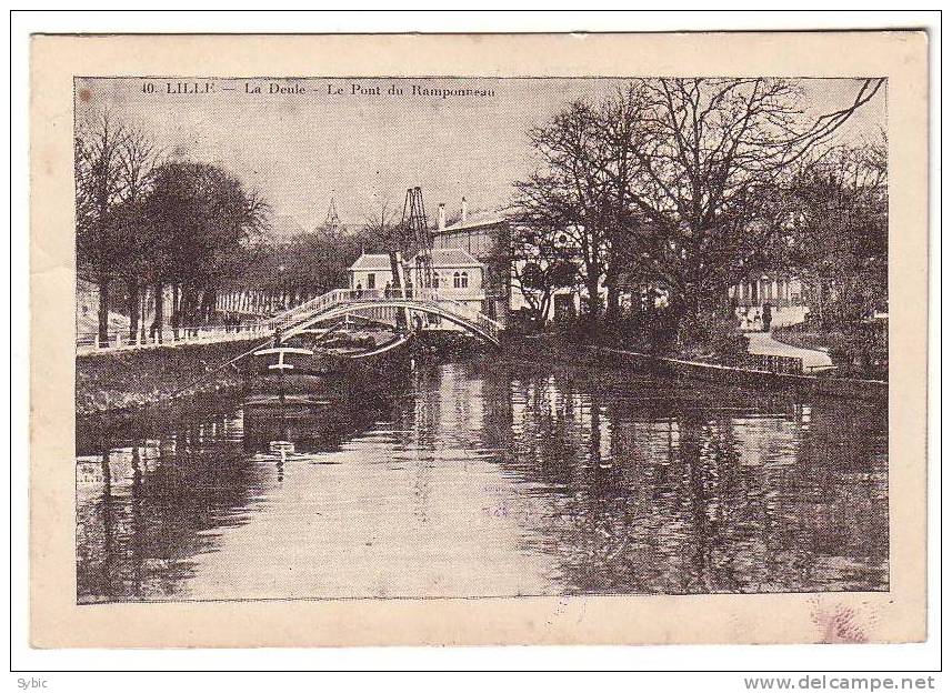 LILLE - La Deule - Le Pont Du Ramponneau - Lille