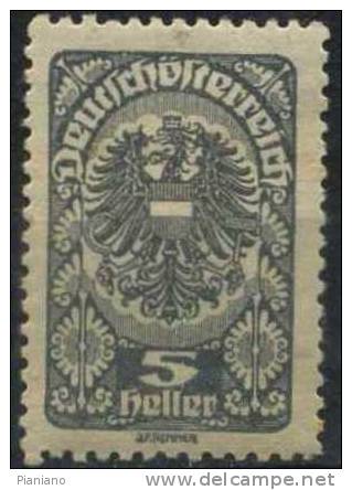 PIA - AUS - 1919 - Armoire - (Yv 190) - Unused Stamps
