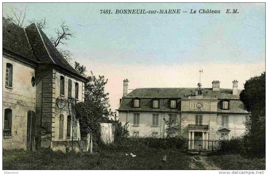 CPA 94 : BONNEUIL SUR MARNE   Le Chateau   A   VOIR  !!!! - Bonneuil Sur Marne