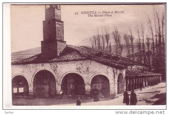 ALBANIE , KORITZA , Place Du Marché - Albanie