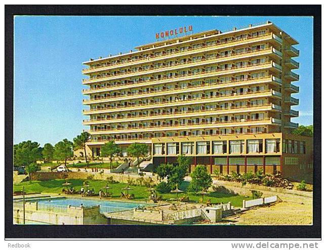 Postcard Swimming Pool Hotel Honolulu Magaluf Mallorca Spain - Ref 174 - Mallorca