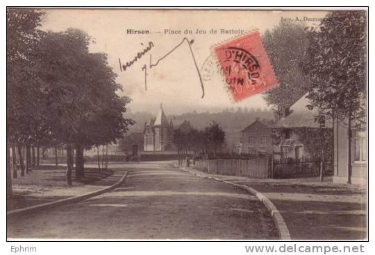 HIRSON - Place Du Jeu De Battoir - Hirson