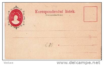 Tsc114a CSSR -  Musterkarte Um 1900 ** - Buste