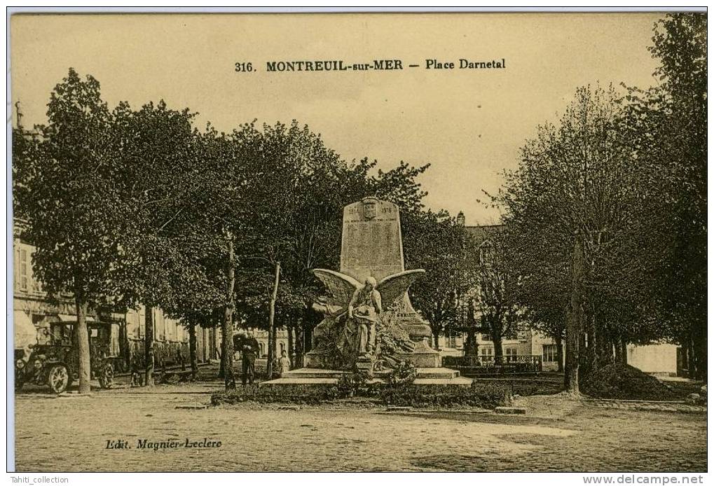 MONTREUIL-sur-MER - Place Darnetal - Montreuil