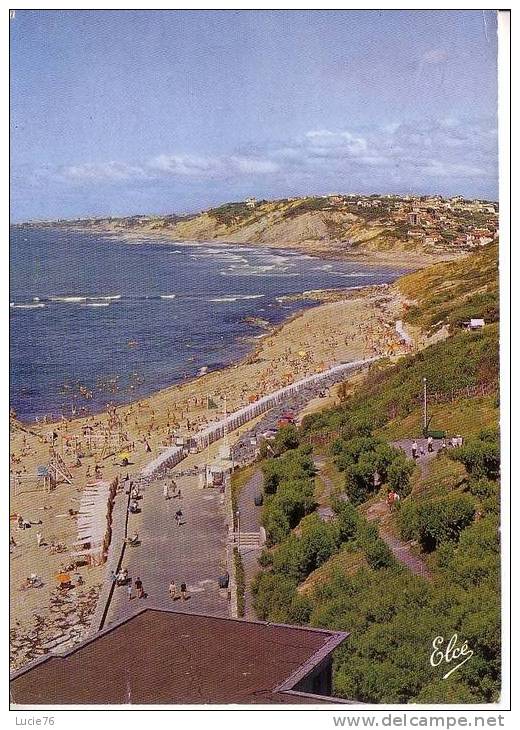 GUETHARY  - Depuis Le Casino, Vue Sur La Plage - Au Fond, BIDART - N° 2938 - Guethary