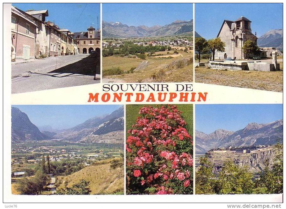 GUILLESTRE - MONTDAUPHIN -  Souvenir  -  6 Vues - N° S 1038 - Guillestre