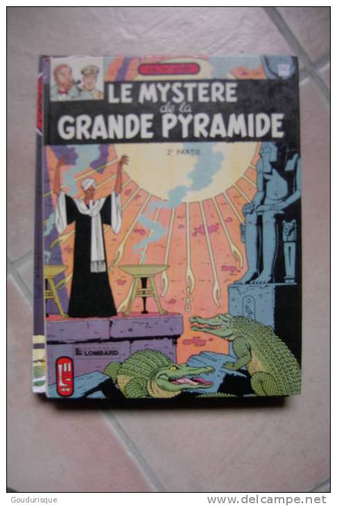 BLAKE ET MORTIMER PETIT FORMAT LE MYSTERE DE LA GRANDE PYRAMIDE T2  JACOBS - Blake Et Mortimer