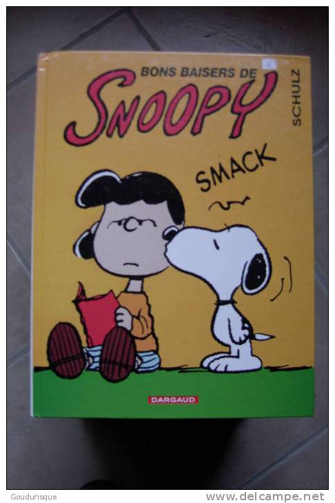 SNOOPY T21 BONS BAISERS DE SNOOPY      SCHULZ - Snoopy