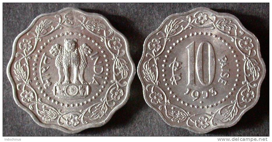 INDE  10  PAISA  1973   UNC   INDIA  PORT OFFERT - Indien