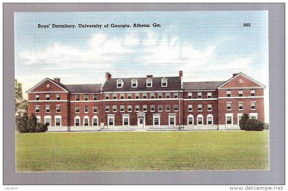 Boys' Dormitory, University Of Georgia, Athens, Georgia - Other & Unclassified