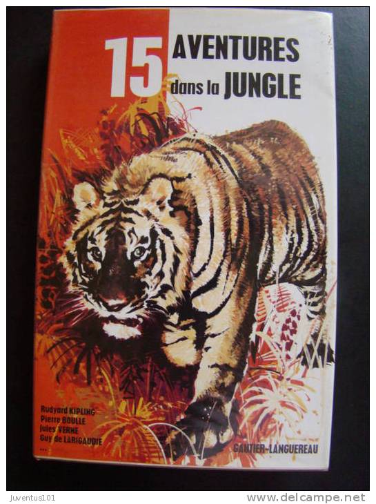 Collection 15-Aventures Dans La Jungle-Edition Gautier-Languereau - Autres & Non Classés