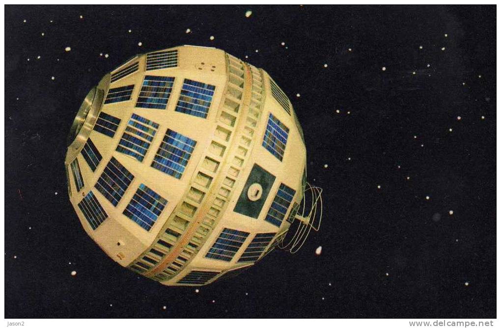 CPSM Premier Satellite De Communication Telstar - Astronomie