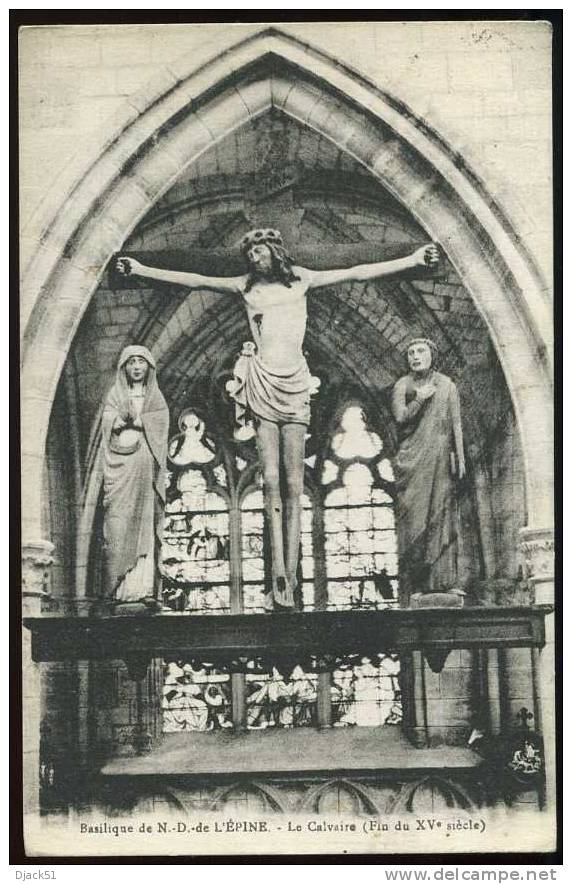 Basilique Notre-Dame De L'Epine - Le Calvaire - 1930 - L'Epine