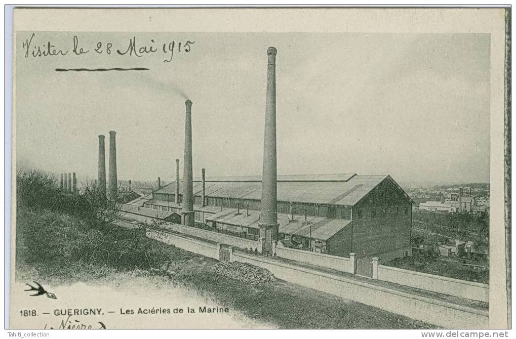 GUERIGNY - Les Acieries De La Marine - Guerigny