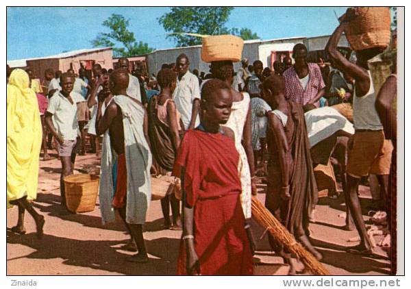 CARTE POSTALE DU SOUDAN - FOLKLORE SOUDANAIS - Sudan